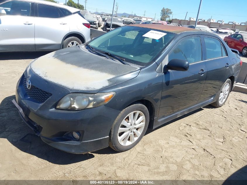 2009 Toyota Corolla S VIN: 1NXBU40EX9Z108367 Lot: 40135123