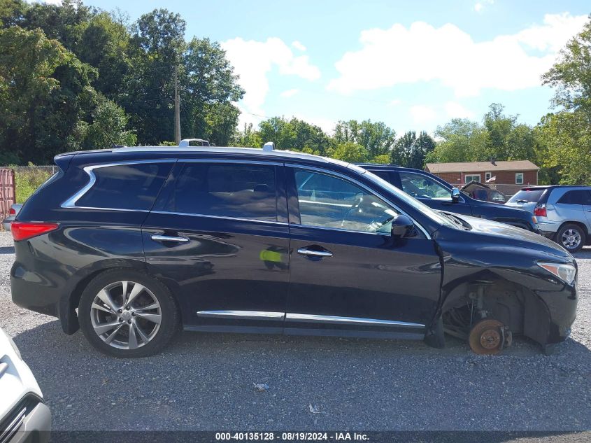 2013 Infiniti Jx35 VIN: 5N1AL0MMXDC344153 Lot: 40135128