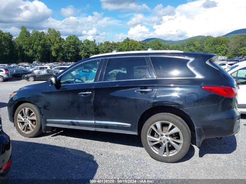 2013 Infiniti Jx35 VIN: 5N1AL0MMXDC344153 Lot: 40135128