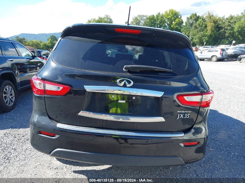 2013 Infiniti Jx35 VIN: 5N1AL0MMXDC344153 Lot: 40135128