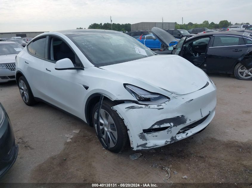 2022 TESLA MODEL Y LONG RANGE DUAL MOTOR ALL-WHEEL DRIVE - 7SAYGDEE3NA022254