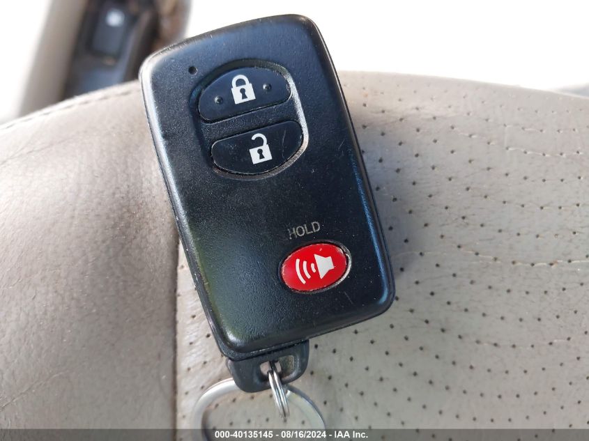 2010 Toyota Prius Iv VIN: JTDKN3DU1A0035009 Lot: 40135145