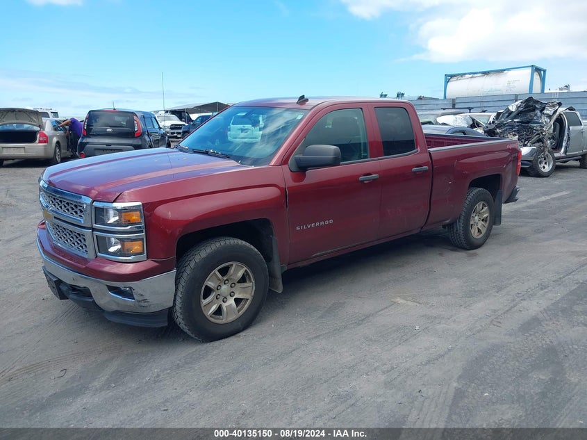 2014 CHEVROLET SILVERADO 1500 1LT - 1GCVKREC2EZ267036