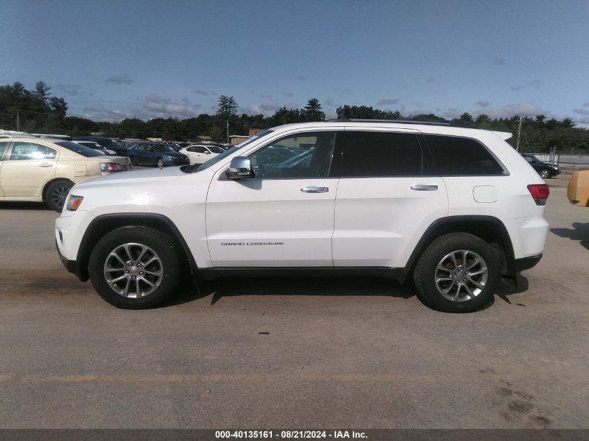 2015 Jeep Grand Cherokee Limited VIN: 1C4RJFBG8FC645486 Lot: 40135161