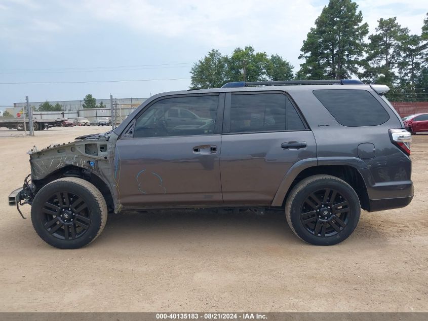 2019 Toyota 4Runner Limited Nightshade VIN: JTEZU5JRXK5199727 Lot: 40135183