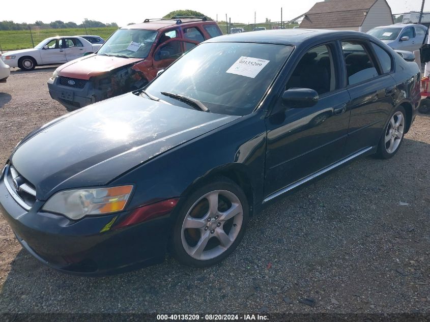 2006 Subaru Legacy 2.5I VIN: 4S3BL626367212654 Lot: 40135209