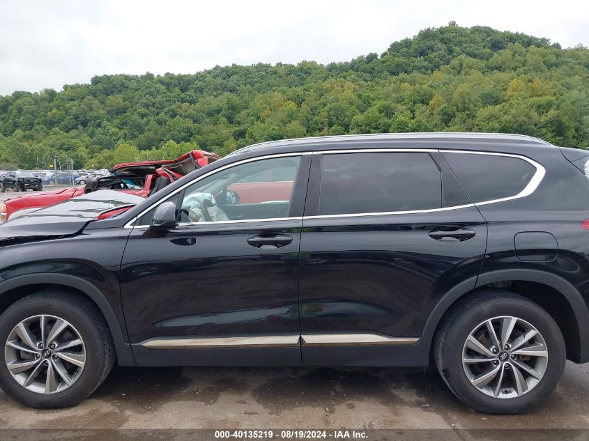 2019 Hyundai Santa Fe Sel Plus VIN: 5NMS3CAD8KH124863 Lot: 40135219