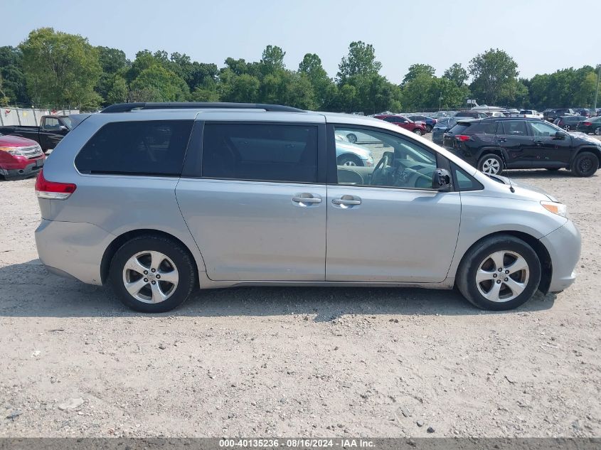 2014 Toyota Sienna Le V6 8 Passenger VIN: 5TDKK3DC9ES487485 Lot: 40135236