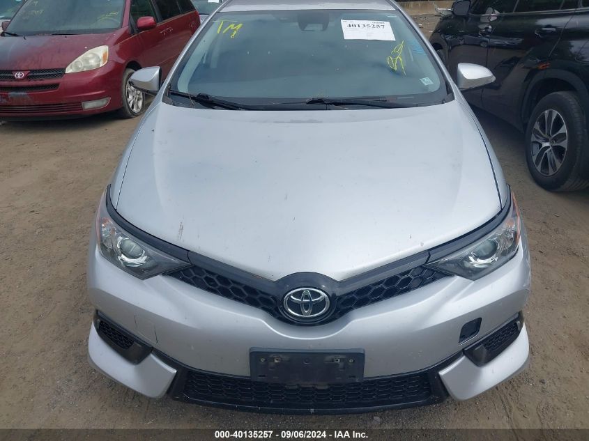 2017 Toyota Corolla Im VIN: JTNKARJE5HJ535542 Lot: 40135257