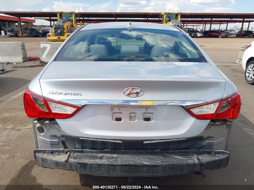 2012 Hyundai Sonata Gls VIN: 5NPEB4AC7CH376170 Lot: 40135271