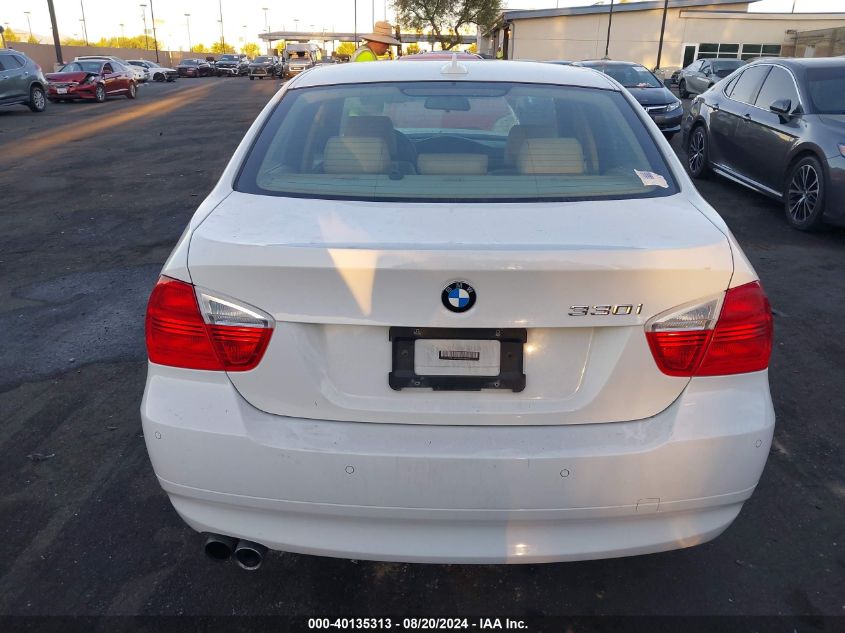 2006 BMW 330I VIN: WBAVB33526KR81421 Lot: 40135313