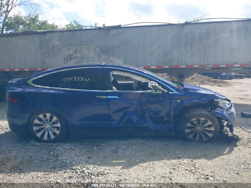 2019 Tesla Model X 100D/75D/Long Range/Standard Range VIN: 5YJXCDE26KF184887 Lot: 40135321