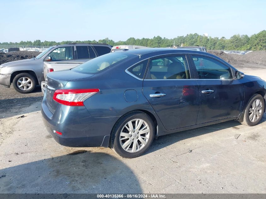 2015 Nissan Sentra Sl VIN: 3N1AB7AP6FY289051 Lot: 40135366