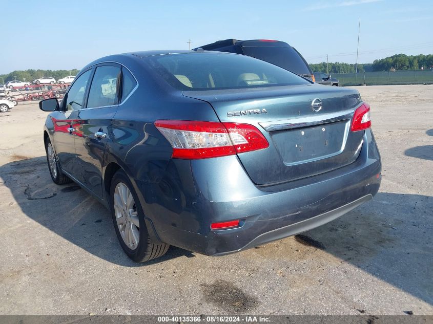 2015 Nissan Sentra Sl VIN: 3N1AB7AP6FY289051 Lot: 40135366