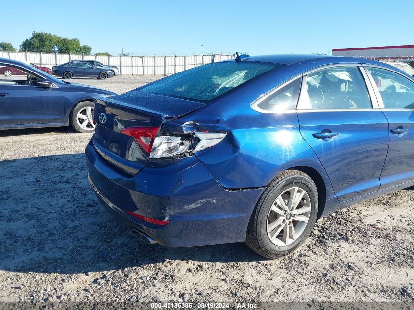 2016 Hyundai Sonata Se VIN: 5NPE24AF8GH266566 Lot: 40135385