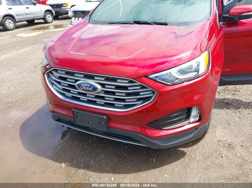 2019 Ford Edge Sel VIN: 2FMPK3J9XKBC70504 Lot: 40135395