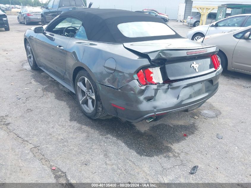 2017 Ford Mustang V6 VIN: 1FATP8EM0H5301617 Lot: 40135400