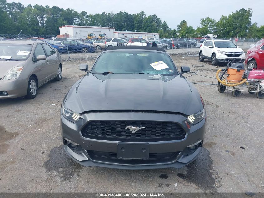 2017 Ford Mustang V6 VIN: 1FATP8EM0H5301617 Lot: 40135400