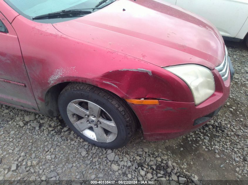 2006 Ford Fusion Se VIN: 3FAHP07166R106013 Lot: 40135417