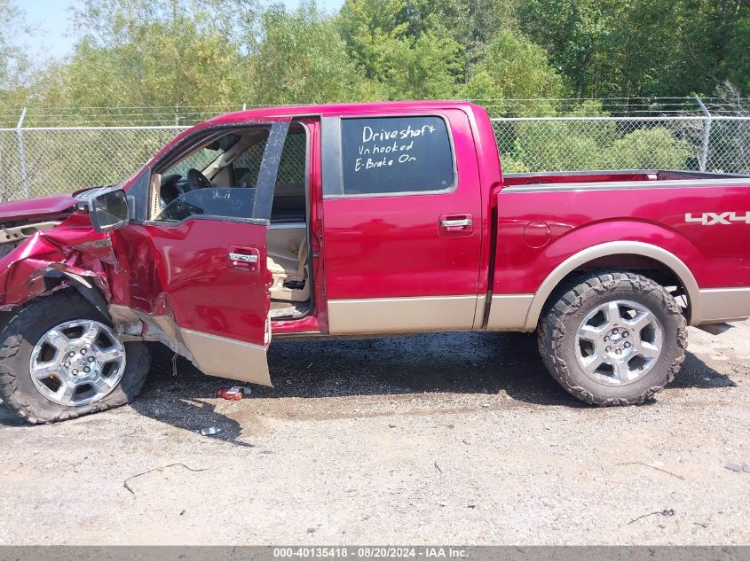 2013 Ford F150 Supercrew VIN: 1FTFW1EF7DKF13266 Lot: 40135418