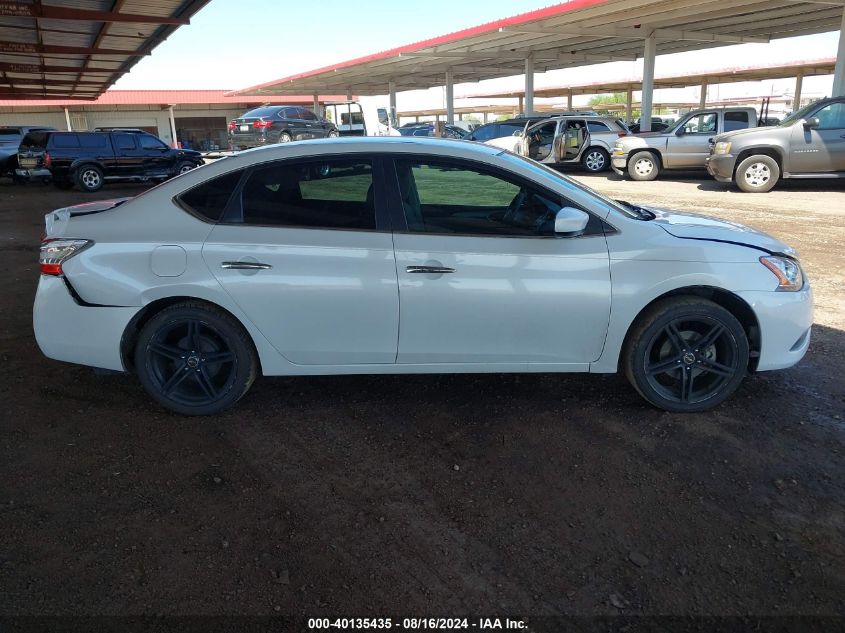 2013 Nissan Sentra S VIN: 3N1AB7AP4DL721596 Lot: 40135435