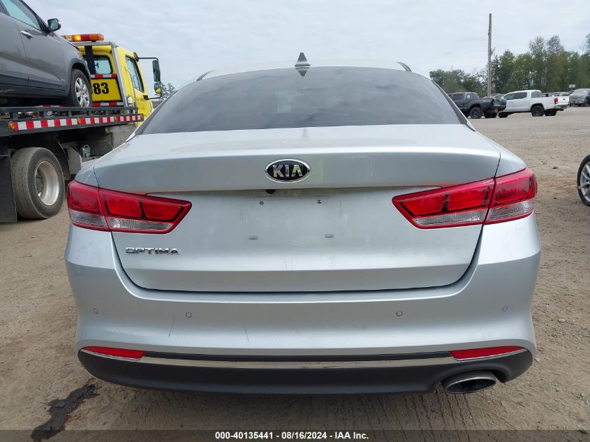 5XXGT4L34JG267709 2018 Kia Optima Lx