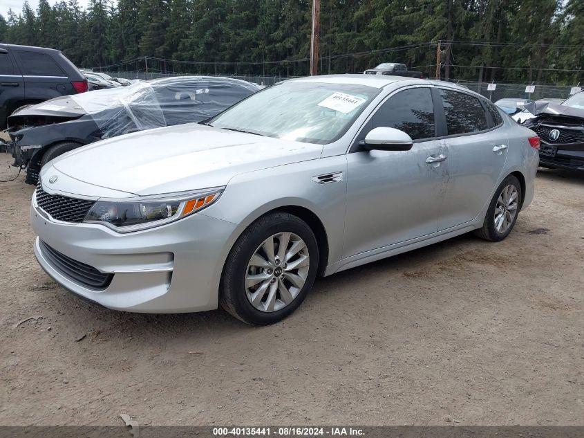 5XXGT4L34JG267709 2018 Kia Optima Lx