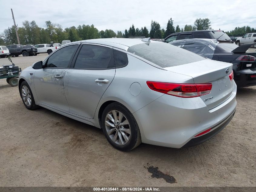 5XXGT4L34JG267709 2018 Kia Optima Lx