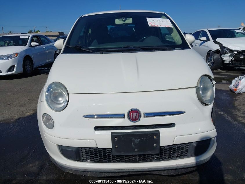 2013 Fiat 500 Pop VIN: 3C3CFFAR9DT752143 Lot: 40135450