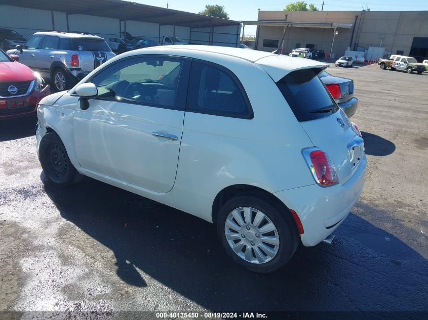 2013 Fiat 500 Pop VIN: 3C3CFFAR9DT752143 Lot: 40135450