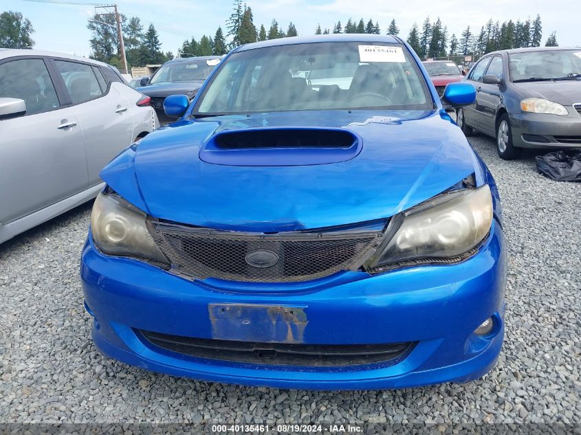 2008 Subaru Impreza Wrx VIN: JF1GH75698G813729 Lot: 40135461