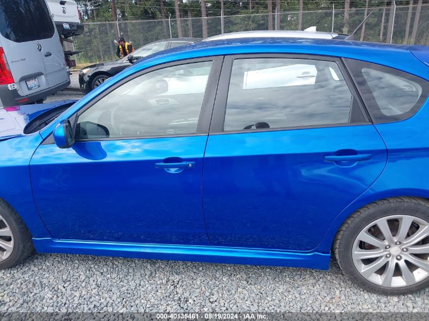 2008 Subaru Impreza Wrx VIN: JF1GH75698G813729 Lot: 40135461