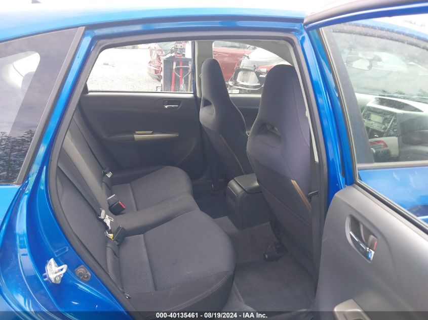 2008 Subaru Impreza Wrx VIN: JF1GH75698G813729 Lot: 40135461