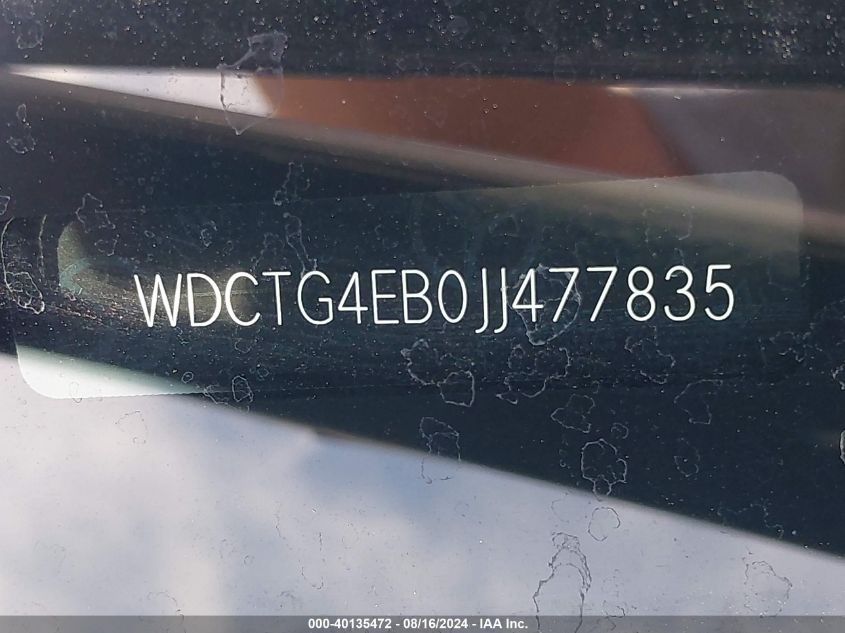 WDCTG4EB0JJ477835 2018 MERCEDES-BENZ GLA CLASS - Image 17