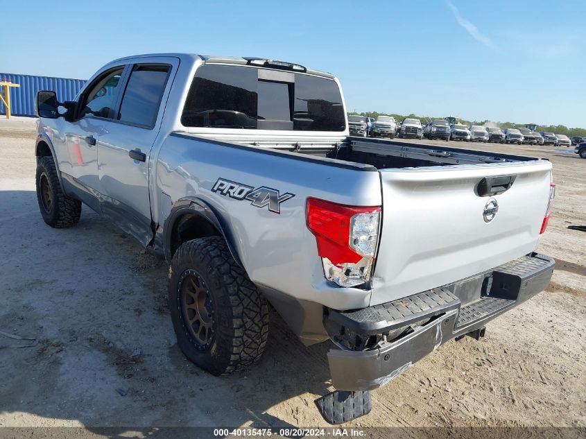 2019 Nissan Titan Sv/Platinum/Pro-4X/Platin VIN: 1N6AA1E51KN532792 Lot: 40135475