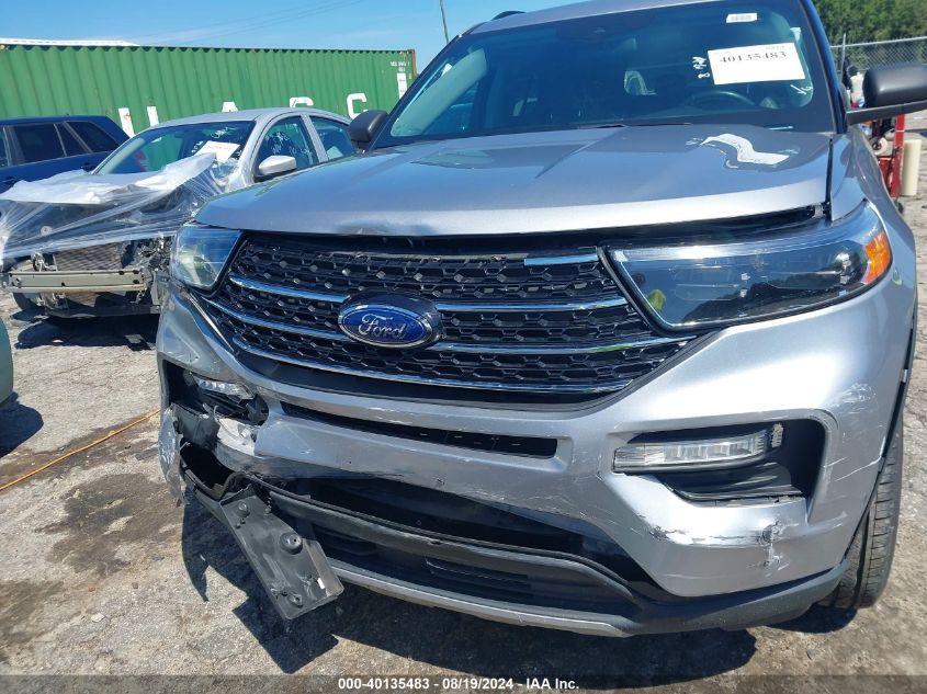 2021 Ford Explorer Xlt VIN: 1FMSK8DH4MGB22225 Lot: 40135483