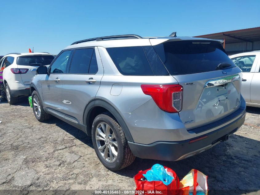 2021 Ford Explorer Xlt VIN: 1FMSK8DH4MGB22225 Lot: 40135483