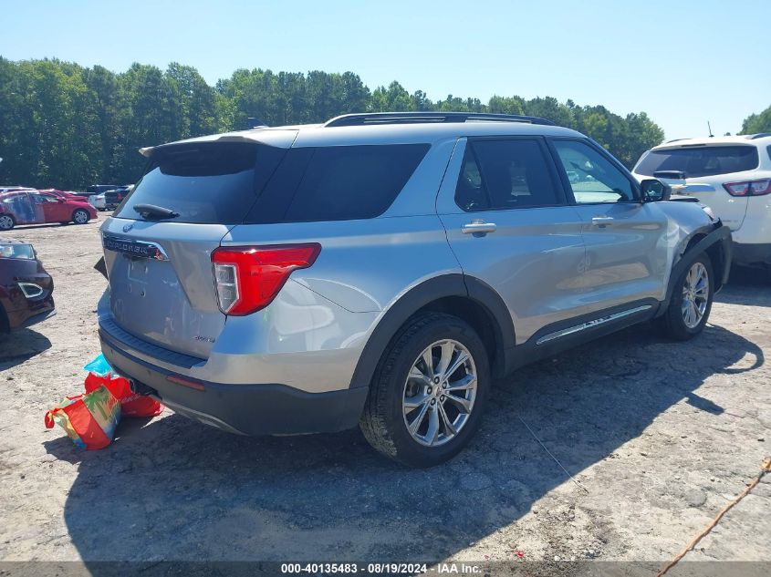 2021 Ford Explorer Xlt VIN: 1FMSK8DH4MGB22225 Lot: 40135483