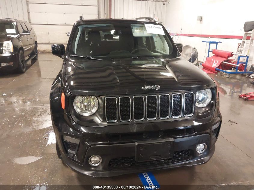 2021 Jeep Renegade Latitude 4X4 VIN: ZACNJDBB2MPN13417 Lot: 40135500