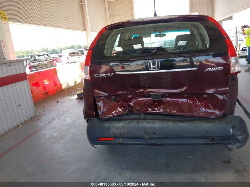 2013 Honda Cr-V Lx VIN: 5J6RM4H30DL035217 Lot: 40135503