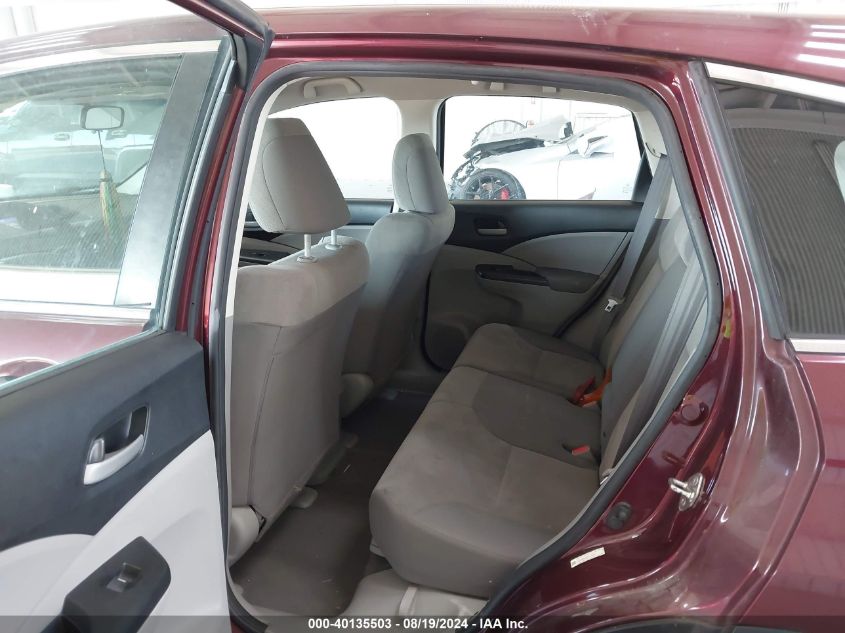 2013 Honda Cr-V Lx VIN: 5J6RM4H30DL035217 Lot: 40135503