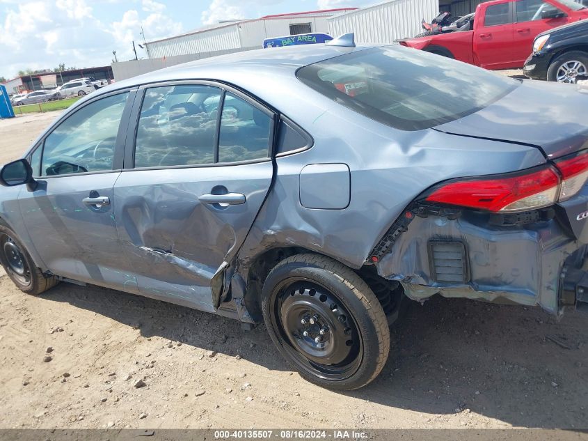 2022 Toyota Corolla Le VIN: 5YFEPMAE1NP318368 Lot: 40135507