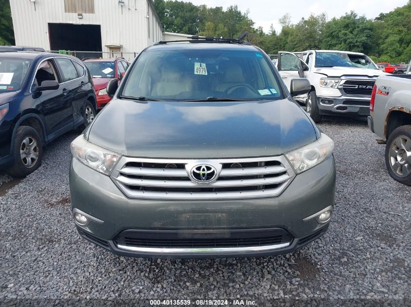 2013 Toyota Highlander Limited V6 VIN: 5TDDK3EH0DS184192 Lot: 40135539