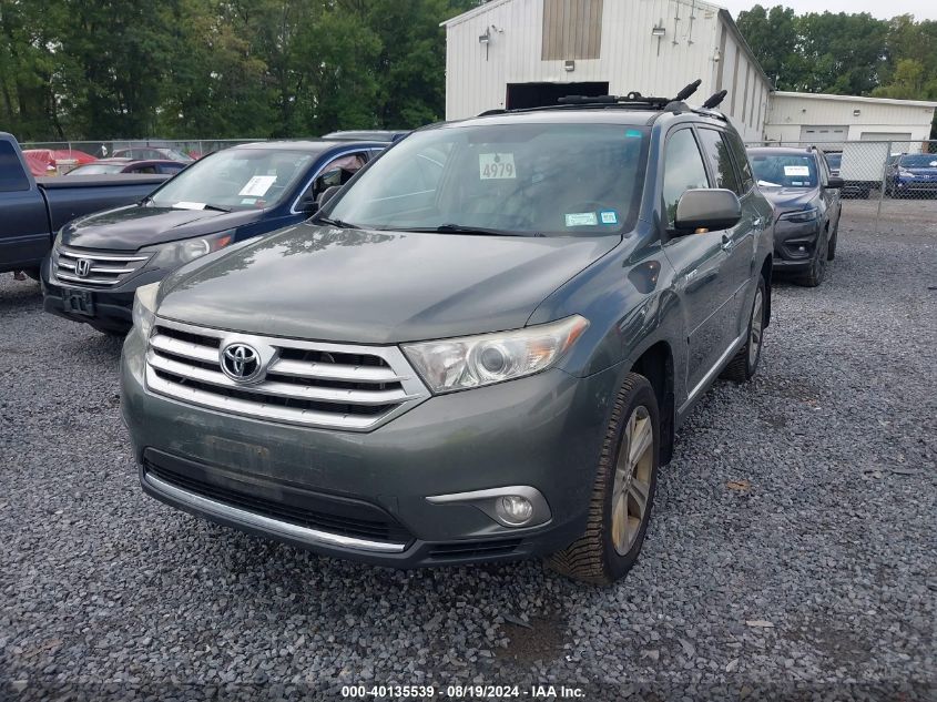 2013 Toyota Highlander Limited V6 VIN: 5TDDK3EH0DS184192 Lot: 40135539