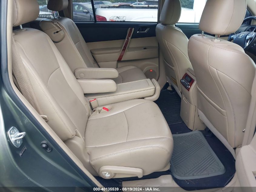 2013 Toyota Highlander Limited V6 VIN: 5TDDK3EH0DS184192 Lot: 40135539