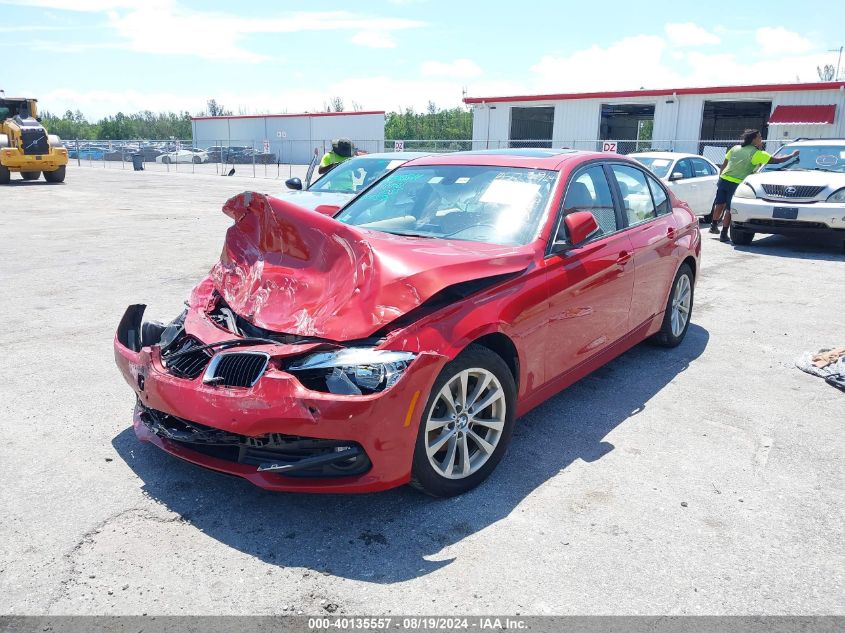 2016 BMW 320I VIN: WBA8E1G57GNT38467 Lot: 40135557