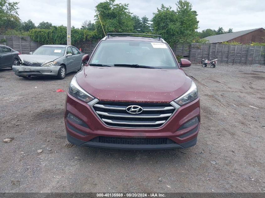 KM8J3CA47JU626312 2018 Hyundai Tucson Sel