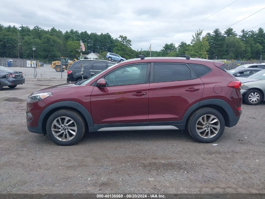 KM8J3CA47JU626312 2018 Hyundai Tucson Sel