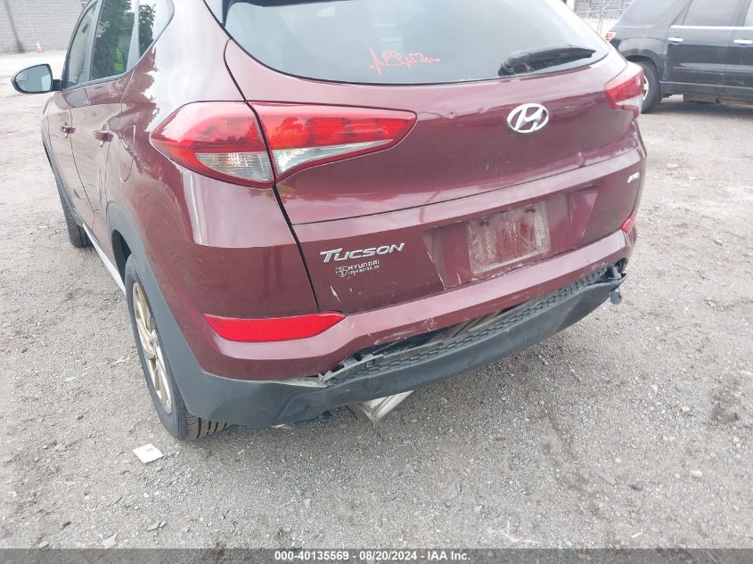 KM8J3CA47JU626312 2018 Hyundai Tucson Sel