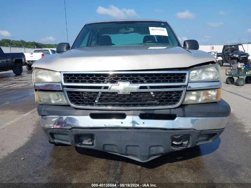 2006 Chevrolet Silverado 1500 Work Truck VIN: 1GCEC19V26Z238793 Lot: 40135584